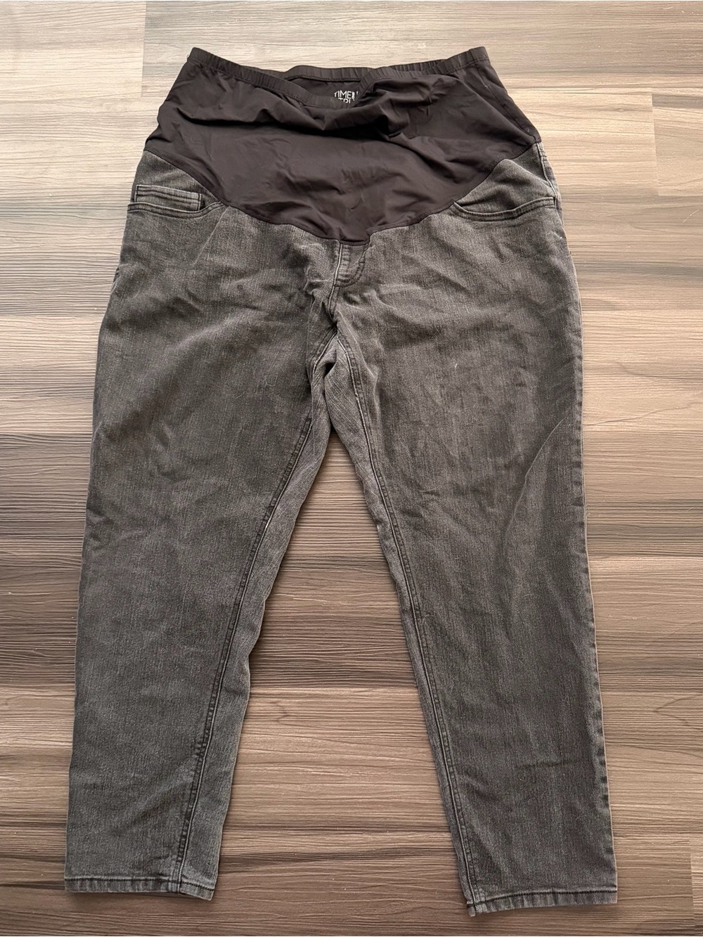 Time and Tru Maternity Skinny Jeans with Stretch Waistband  plus size 2X (20)